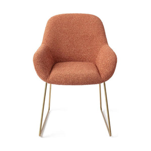 Jesper Home Kushi eetkamerstoel Amber Autumn slide gold