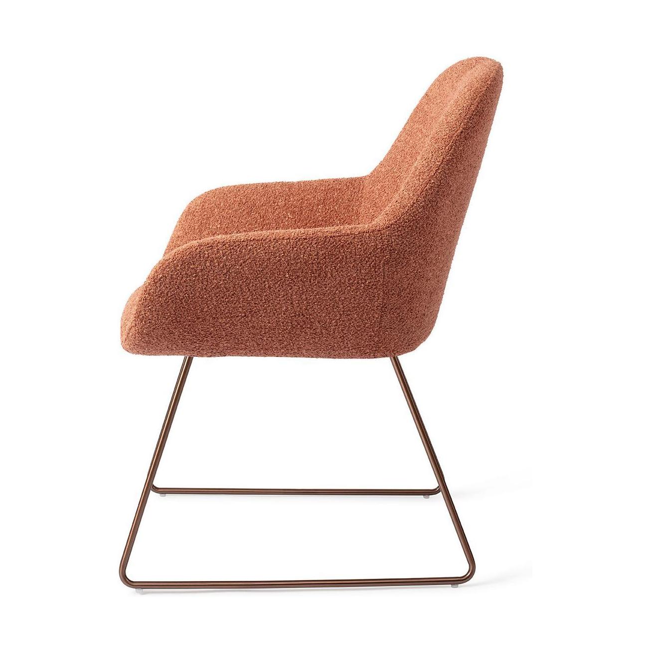 Jesper Home Kushi eetkamerstoel Amber Autumn slide rose
