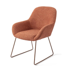 Jesper Home Kushi eetkamerstoel Amber Autumn slide rose