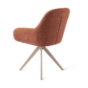 Jesper Home Kushi eetkamerstoel Amber Autumn turn beige