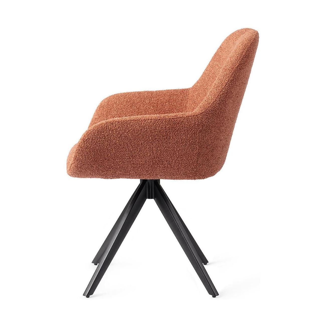 Jesper Home Kushi eetkamerstoel Amber Autumn turn black