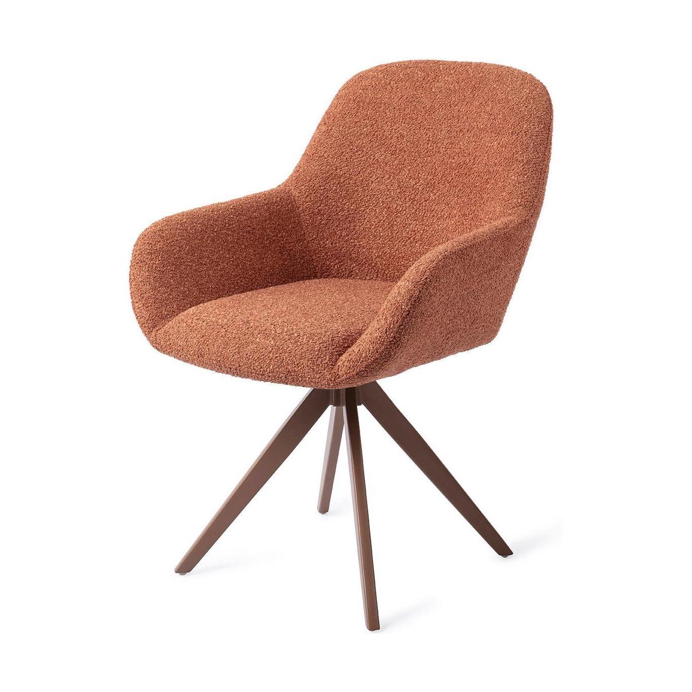 Jesper Home Kushi eetkamerstoel Amber Autumn turn brown