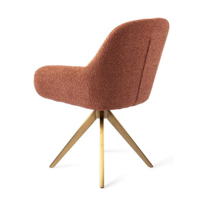 Jesper Home Kushi eetkamerstoel Amber Autumn turn gold