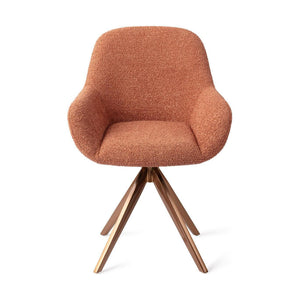 Jesper Home Kushi eetkamerstoel Amber Autumn turn rose