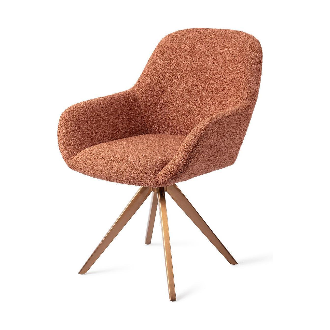 Jesper Home Kushi eetkamerstoel Amber Autumn turn rose