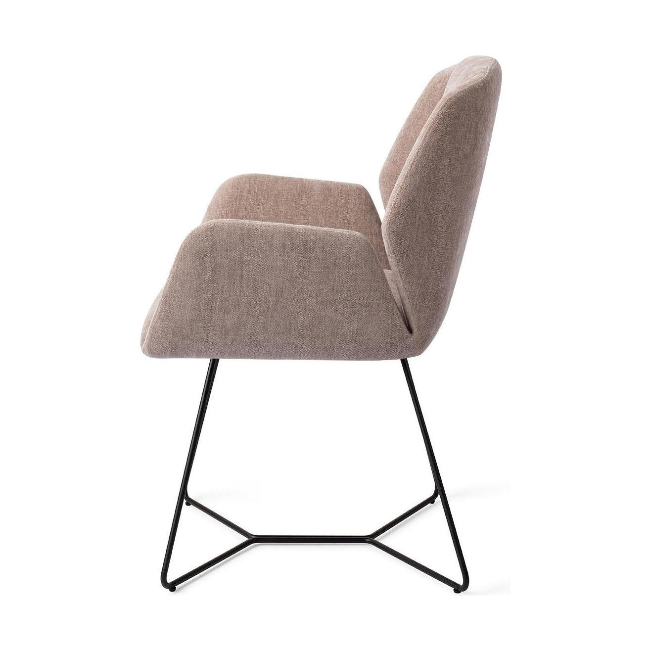 Jesper Home Myoko eetkamerstoel Greystones beehive black