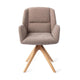 Jesper Home Myoko eetkamerstoel Greystones revolve oak natural