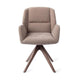 Jesper Home Myoko eetkamerstoel Greystones revolve oak walnut