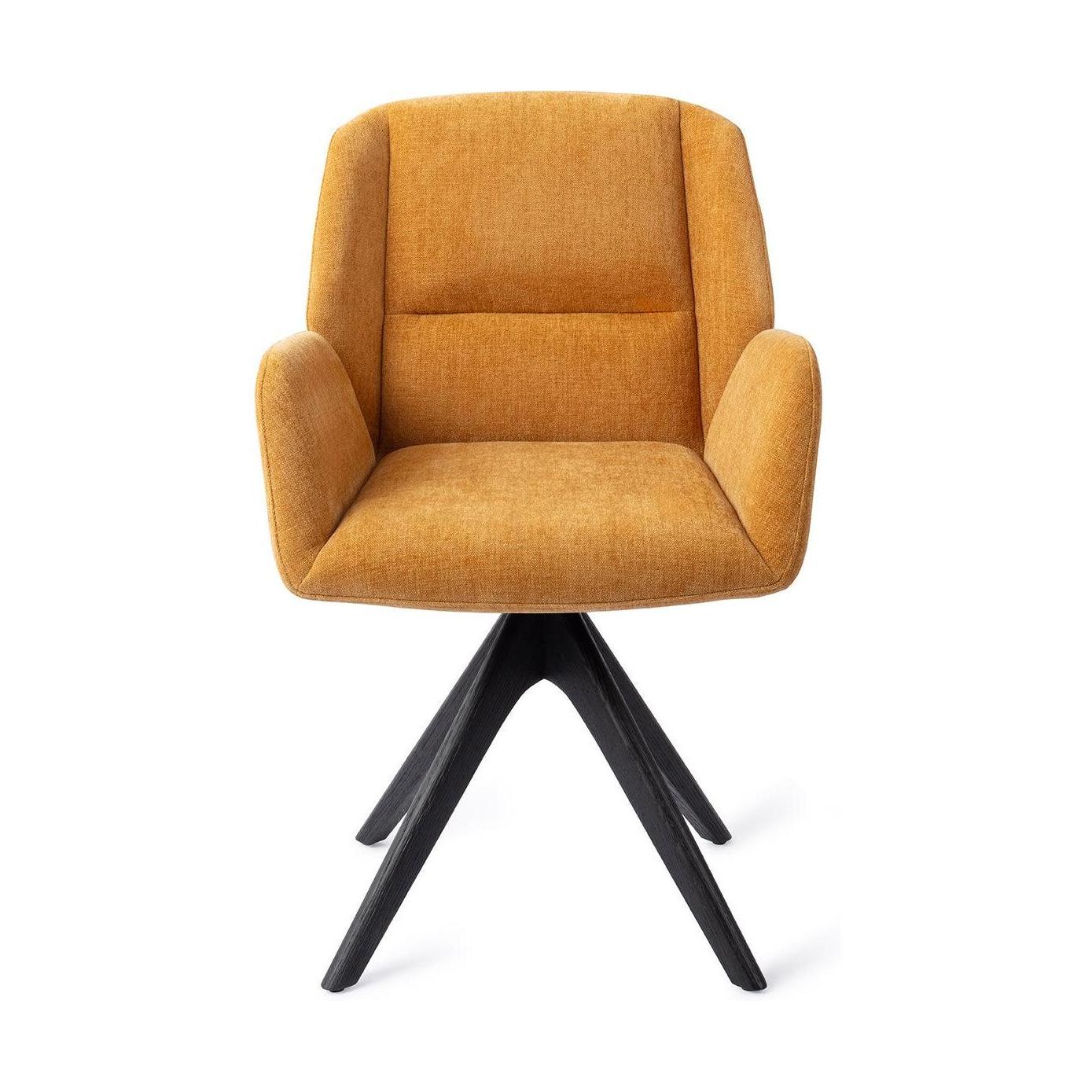 Jesper Home Myoko eetkamerstoel El Dorado revolve oak black