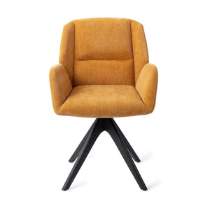 Jesper Home Myoko eetkamerstoel El Dorado revolve oak black