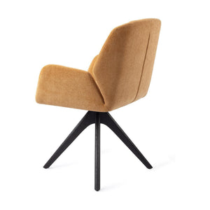 Jesper Home Myoko eetkamerstoel El Dorado revolve oak black