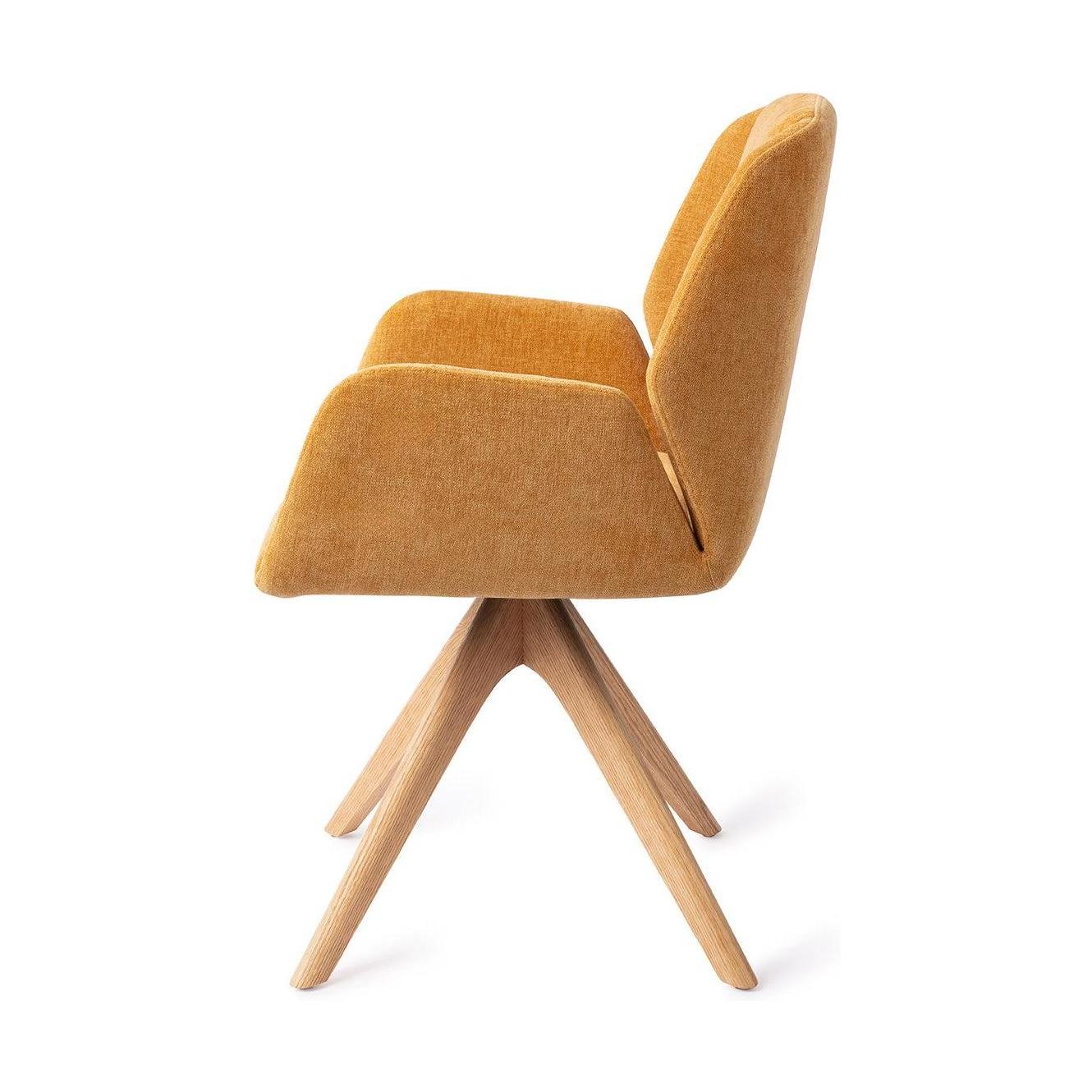 Jesper Home Myoko eetkamerstoel El Dorado revolve oak natural
