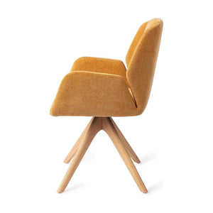 Jesper Home Myoko eetkamerstoel El Dorado revolve oak natural
