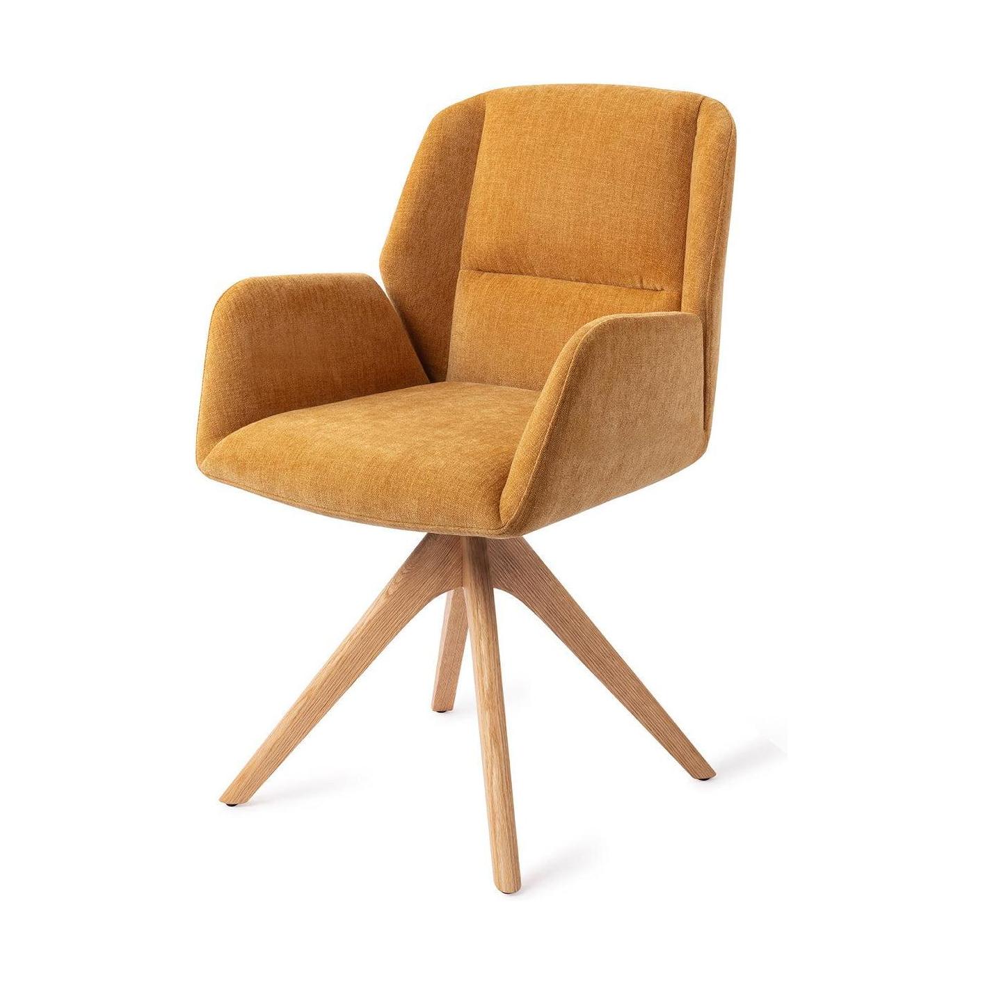 Jesper Home Myoko eetkamerstoel El Dorado revolve oak natural