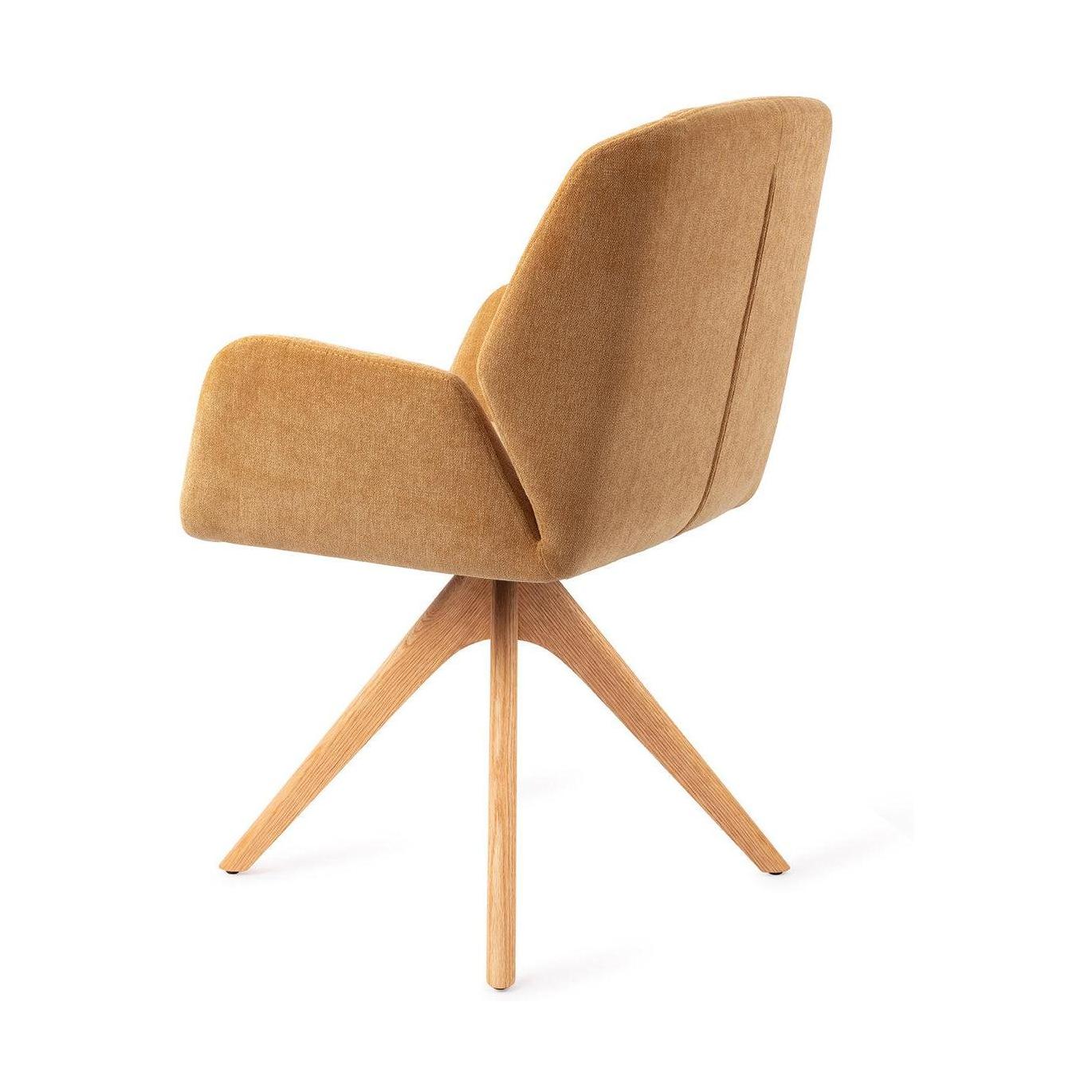 Jesper Home Myoko eetkamerstoel El Dorado revolve oak natural