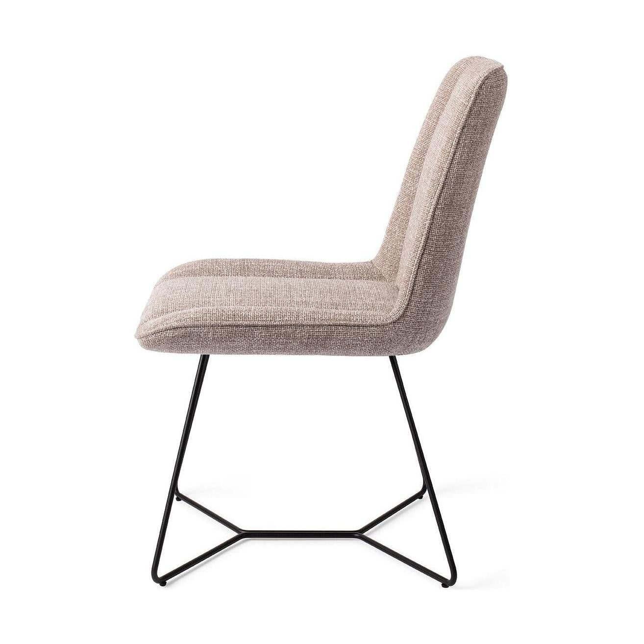 Jesper Home Umedo eetkamerstoel Grainy Greige beehive black