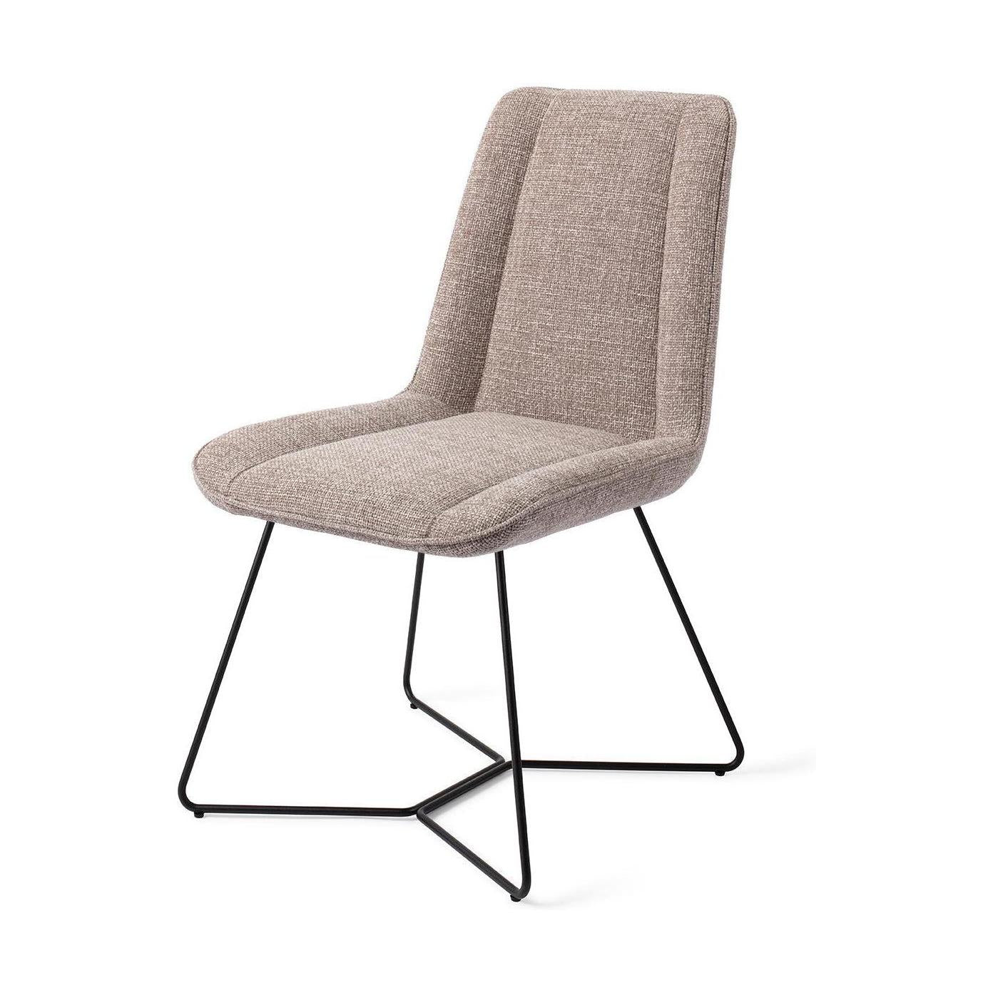 Jesper Home Umedo eetkamerstoel Grainy Greige beehive black