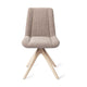 Jesper Home Umedo eetkamerstoel Grainy Greige revolve oak bleach