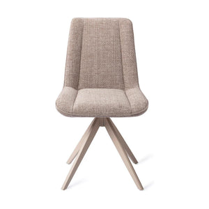 Jesper Home Umedo eetkamerstoel Grainy Greige turn beige
