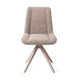 Jesper Home Umedo eetkamerstoel Grainy Greige turn beige