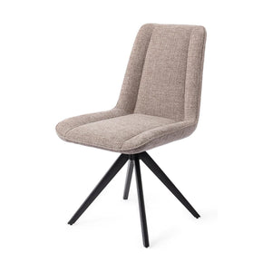 Jesper Home Umedo eetkamerstoel Grainy Greige turn black