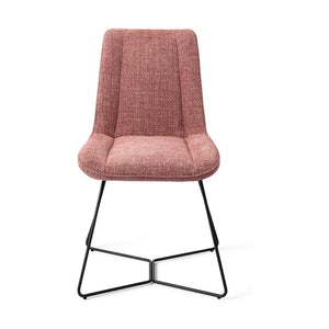 Jesper Home Umedo eetkamerstoel Scarlet Grain beehive black
