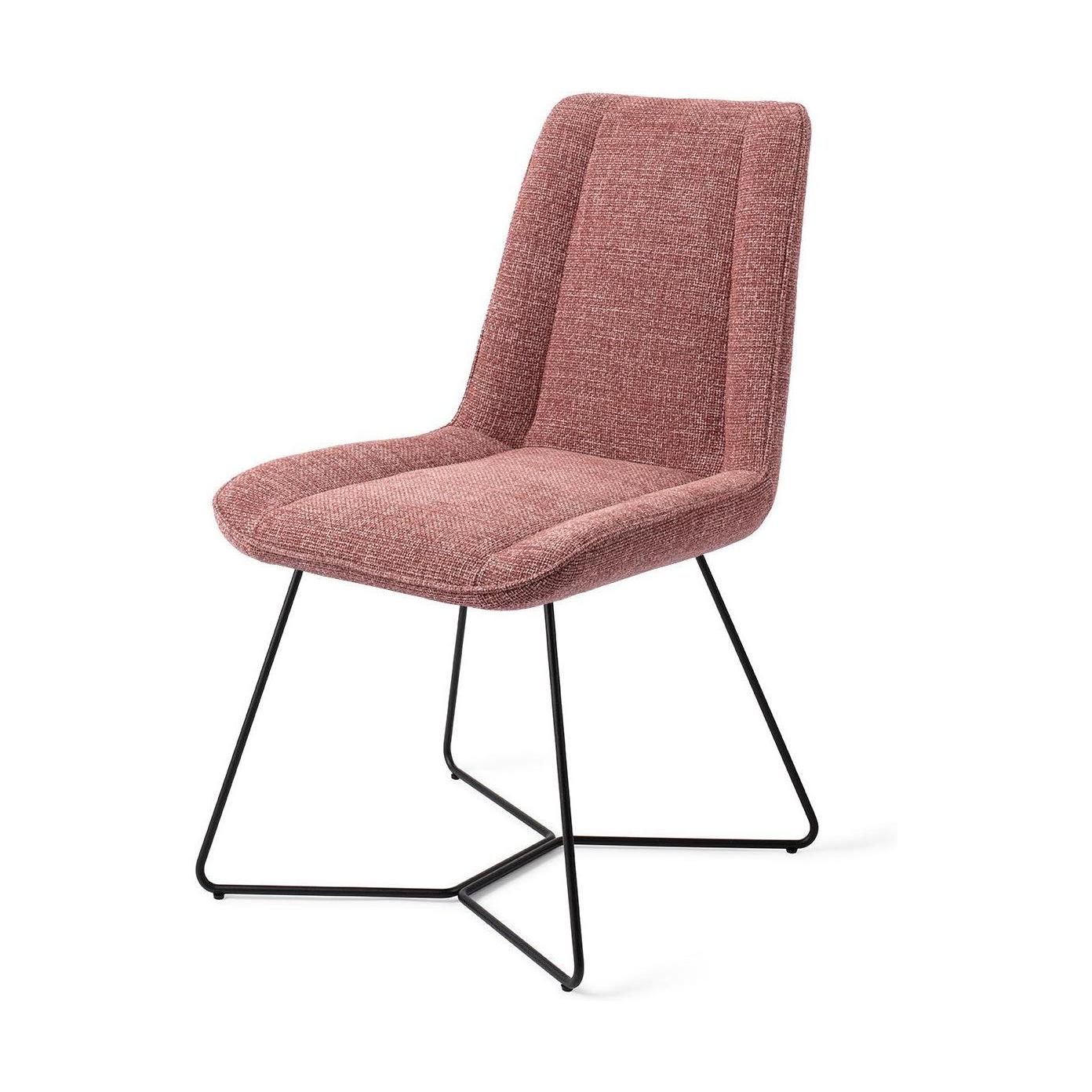 Jesper Home Umedo eetkamerstoel Scarlet Grain beehive black