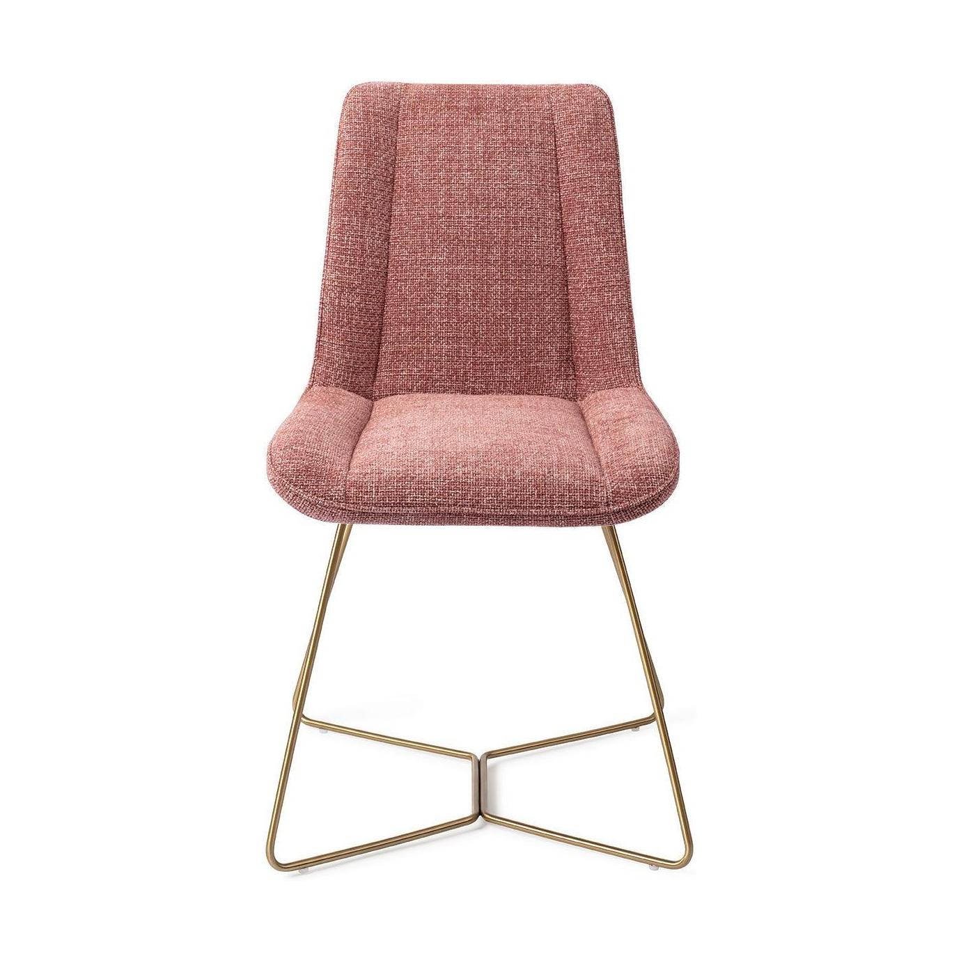 Jesper Home Umedo eetkamerstoel Scarlet Grain beehive gold