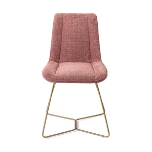 Jesper Home Umedo eetkamerstoel Scarlet Grain beehive gold