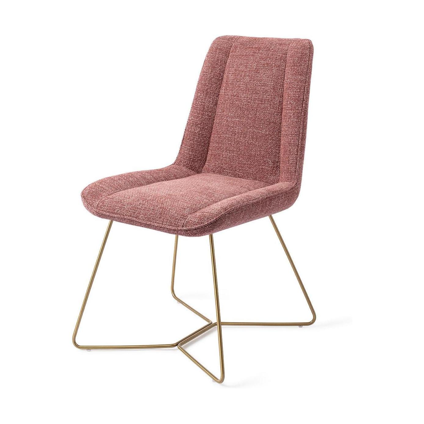 Jesper Home Umedo eetkamerstoel Scarlet Grain beehive gold
