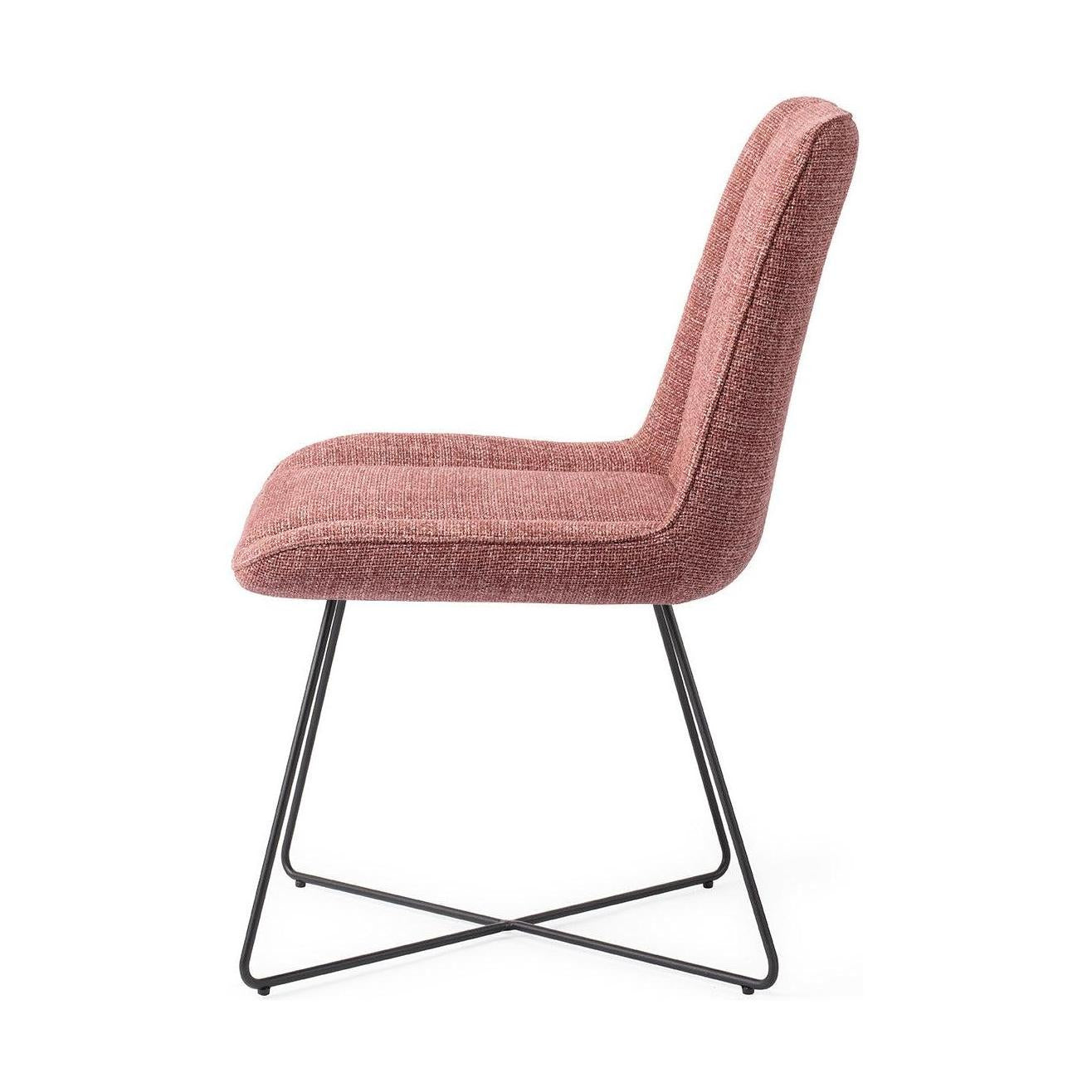 Jesper Home Umedo eetkamerstoel Scarlet Grain cross black