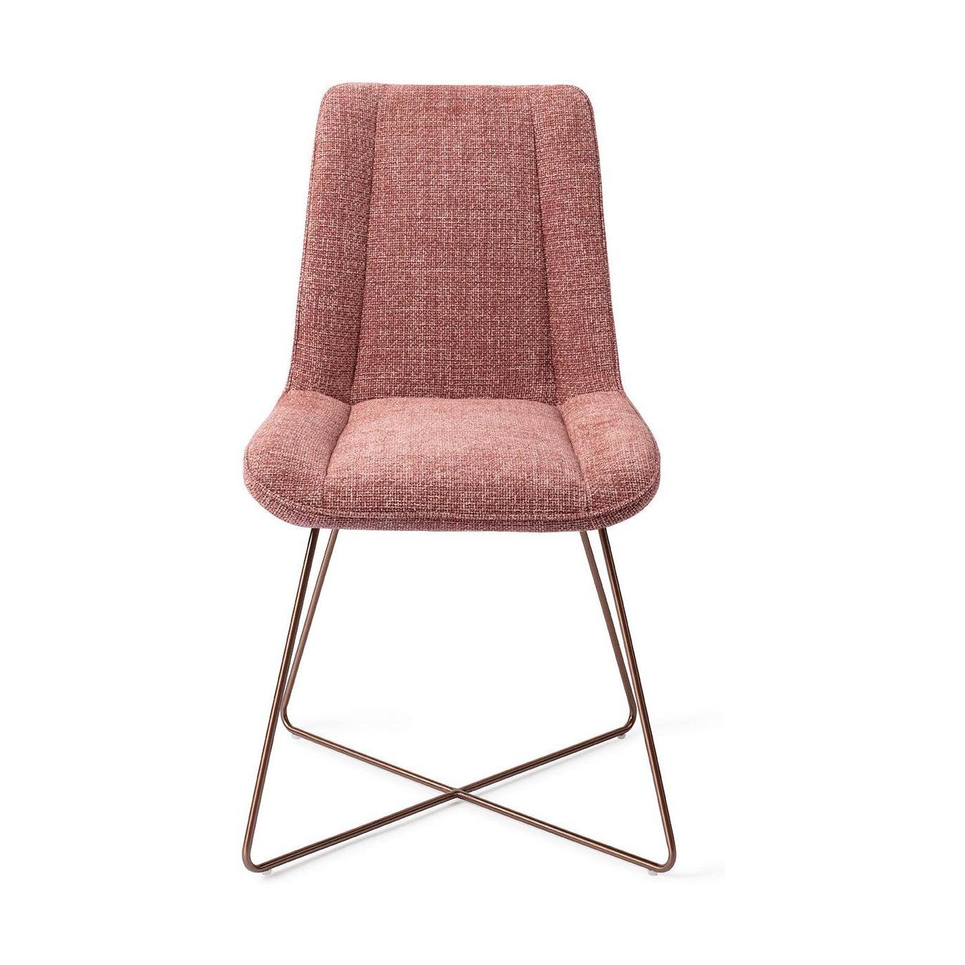 Jesper Home Umedo eetkamerstoel Scarlet Grain cross rose