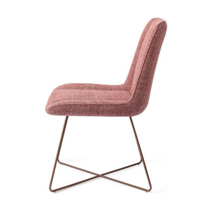 Jesper Home Umedo eetkamerstoel Scarlet Grain cross rose