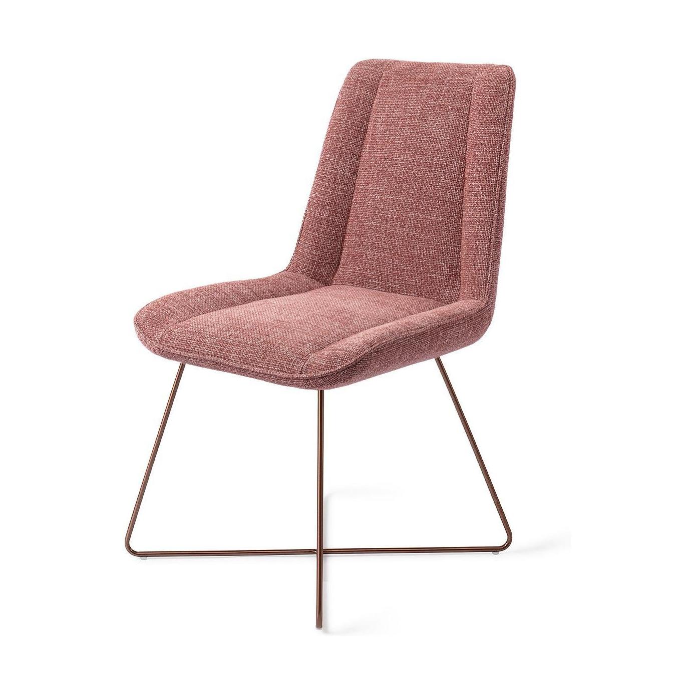 Jesper Home Umedo eetkamerstoel Scarlet Grain cross rose