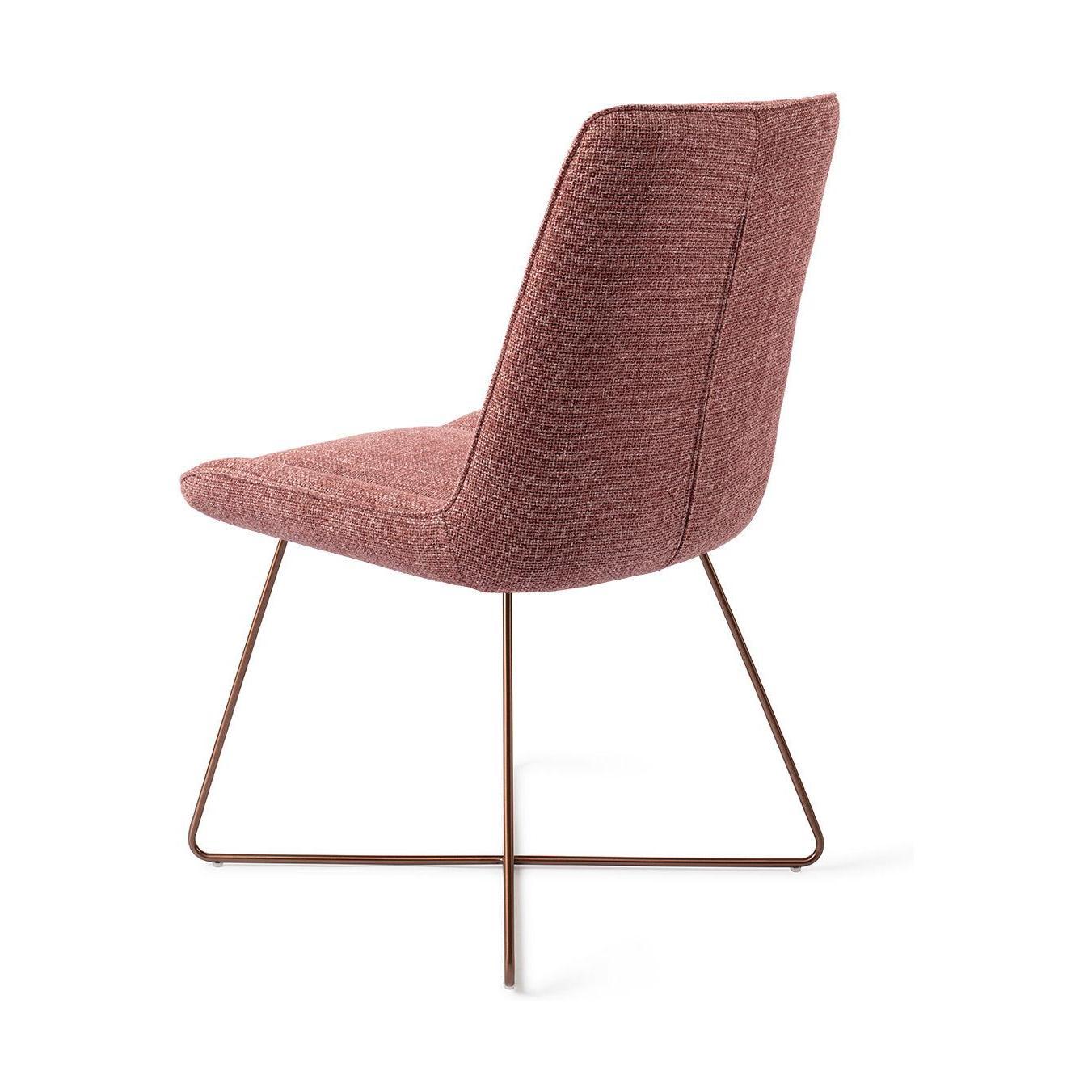 Jesper Home Umedo eetkamerstoel Scarlet Grain cross rose