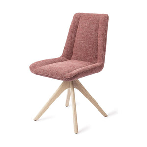 Jesper Home Umedo eetkamerstoel Scarlet Grain revolve oak bleach