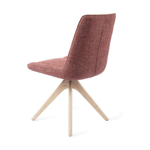 Jesper Home Umedo eetkamerstoel Scarlet Grain revolve oak bleach