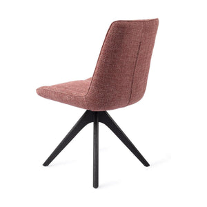 Jesper Home Umedo eetkamerstoel Scarlet Grain revolve oak black