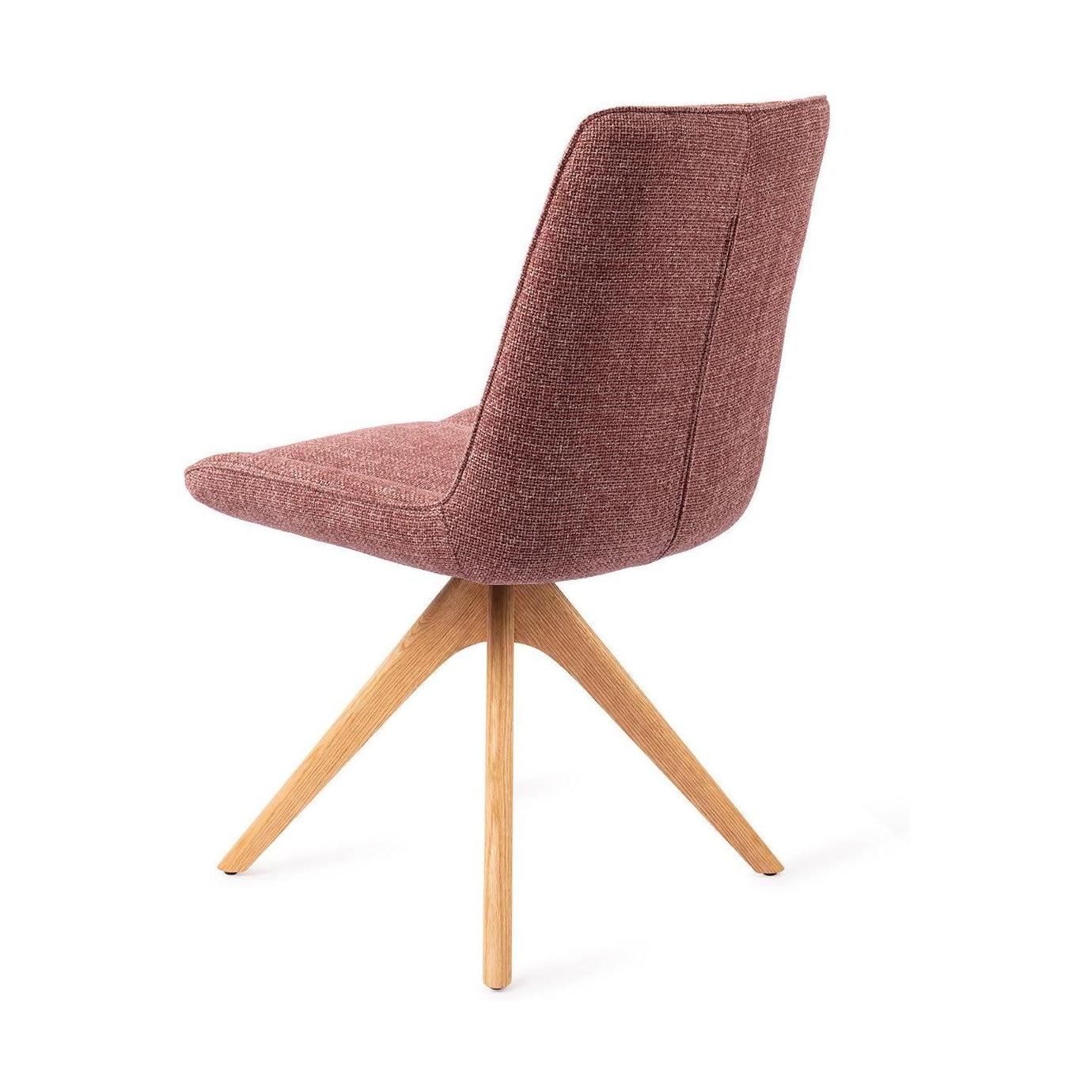 Jesper Home Umedo eetkamerstoel Scarlet Grain revolve oak natural