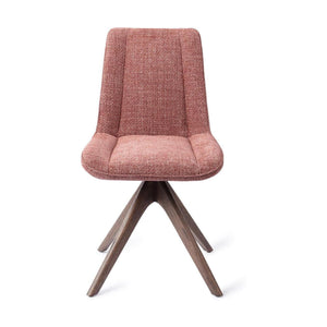 Jesper Home Umedo eetkamerstoel Scarlet Grain revolve oak walnut