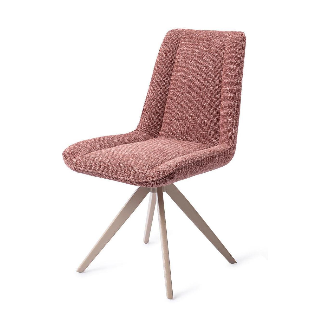 Jesper Home Umedo eetkamerstoel Scarlet Grain turn beige