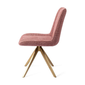 Jesper Home Umedo eetkamerstoel Scarlet Grain turn gold