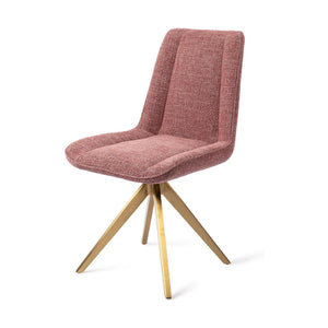 Jesper Home Umedo eetkamerstoel Scarlet Grain turn gold