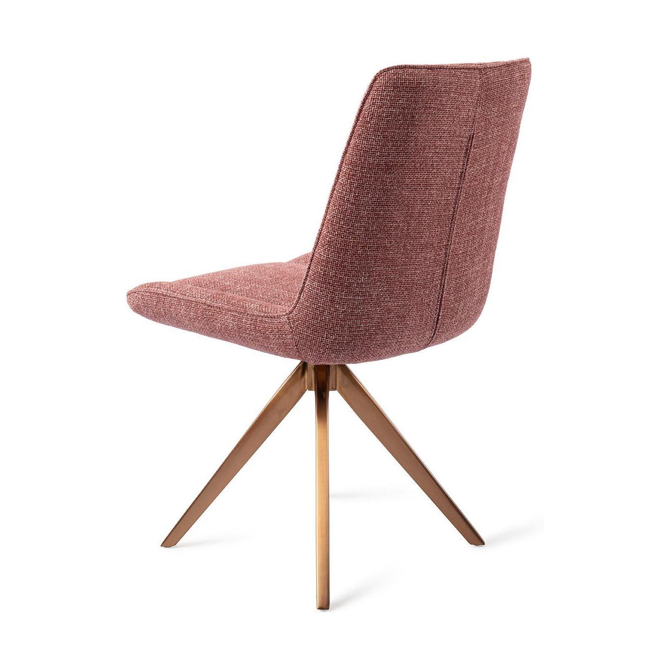 Jesper Home Umedo eetkamerstoel Scarlet Grain turn rose