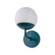Fermob Mooon! wandlamp Ø15 cm Acapulco Blue