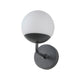 Fermob Mooon! wandlamp Ø15 cm Anthracite