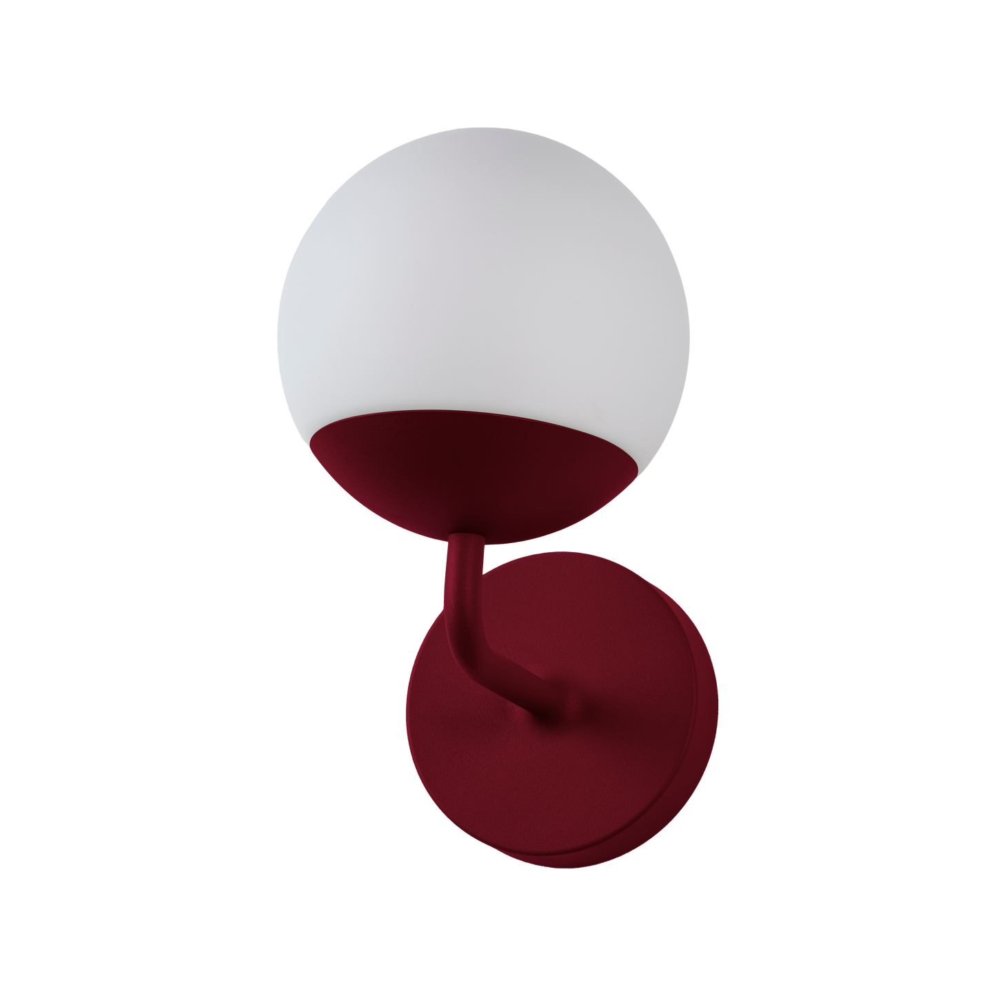 Fermob Mooon! wandlamp Ø15 cm Black Cherry