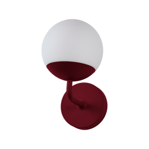 Fermob Mooon! wandlamp Ø15 cm Black Cherry