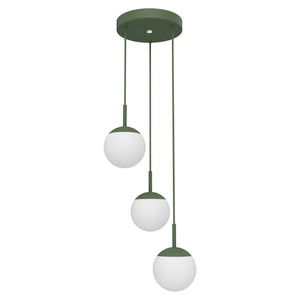 Fermob Mooon! Hanglamp 3 stuks Ø15 cm Cactus