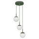 Fermob Mooon! Hanglamp 3 stuks Ø15 cm Cactus